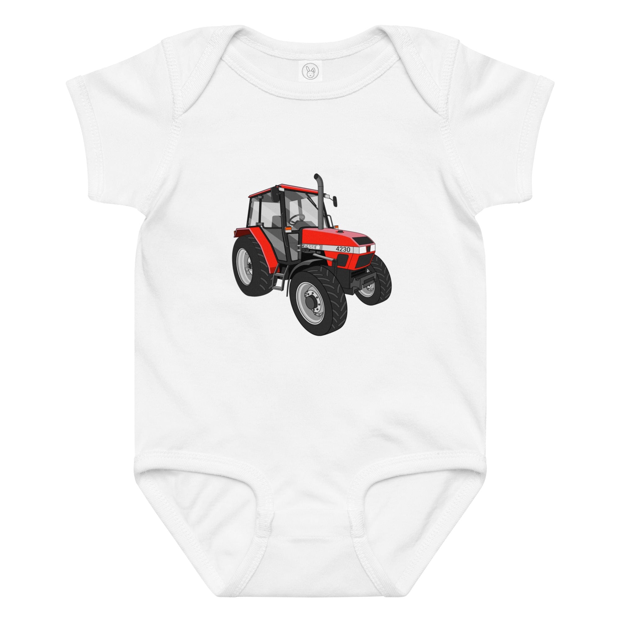 The Tractor Mugs Store 6M Case 4230 | Baby jersey bodysuit Quality Farmers Merch