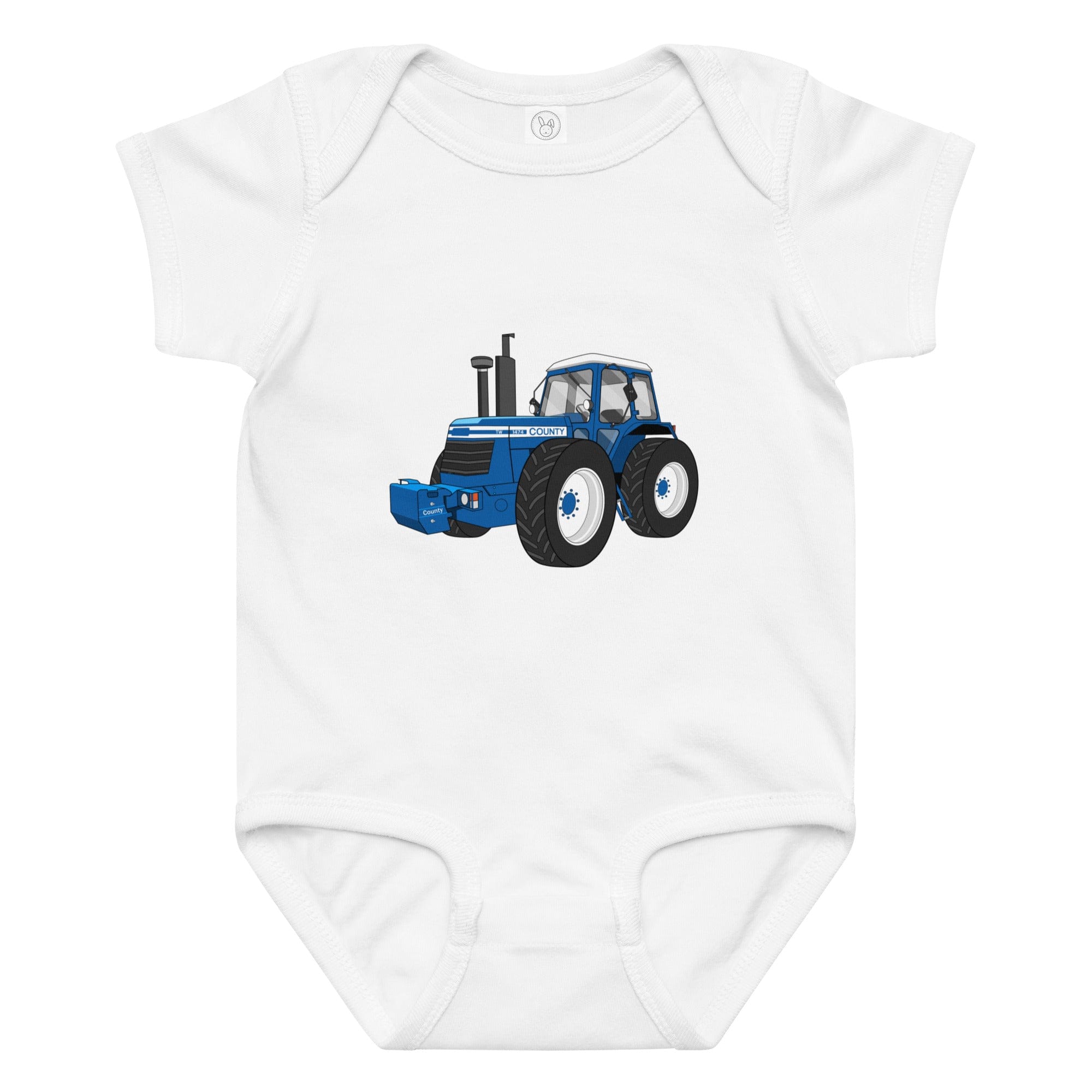 The Tractor Mugs Store 6M County 1474 (1982) | Baby jersey bodysuit Quality Farmers Merch
