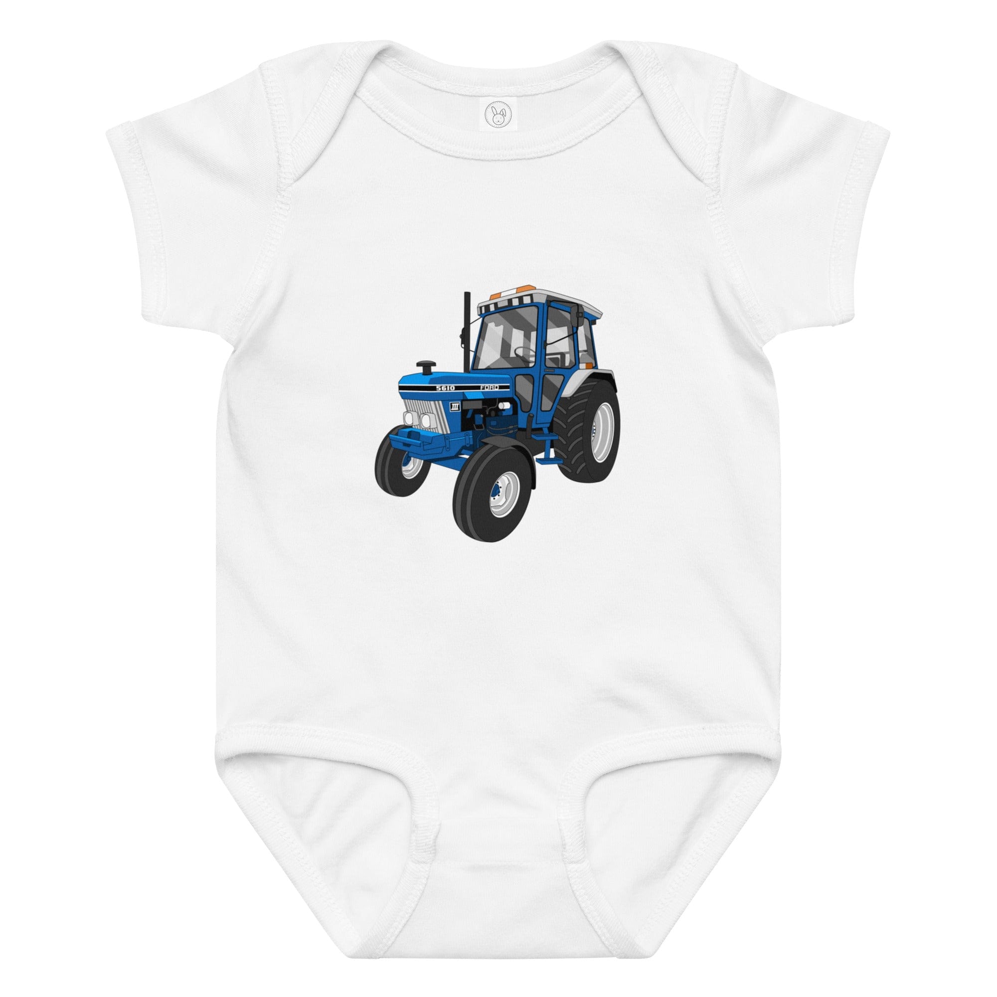 The Tractor Mugs Store 6M Ford 5610 | Baby jersey bodysuit Quality Farmers Merch