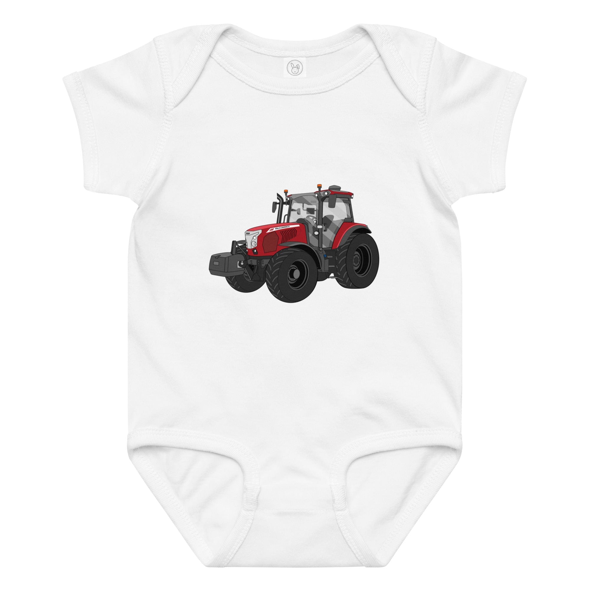 The Tractor Mugs Store 6M McCormick X6 414 | Baby jersey bodysuit Quality Farmers Merch