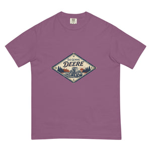 The Tractor Mugs Store Berry / S John Deere 7810 OLD SCHOOL DEERE Heritage | Unisex Premium T-shirt Quality Farmers Merch