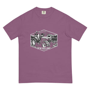 The Tractor Mugs Store Berry / S New Holland TM 135 OLD SCHOOL NEW HOLLAND Moose | Unisex Premium T-shirt Quality Farmers Merch