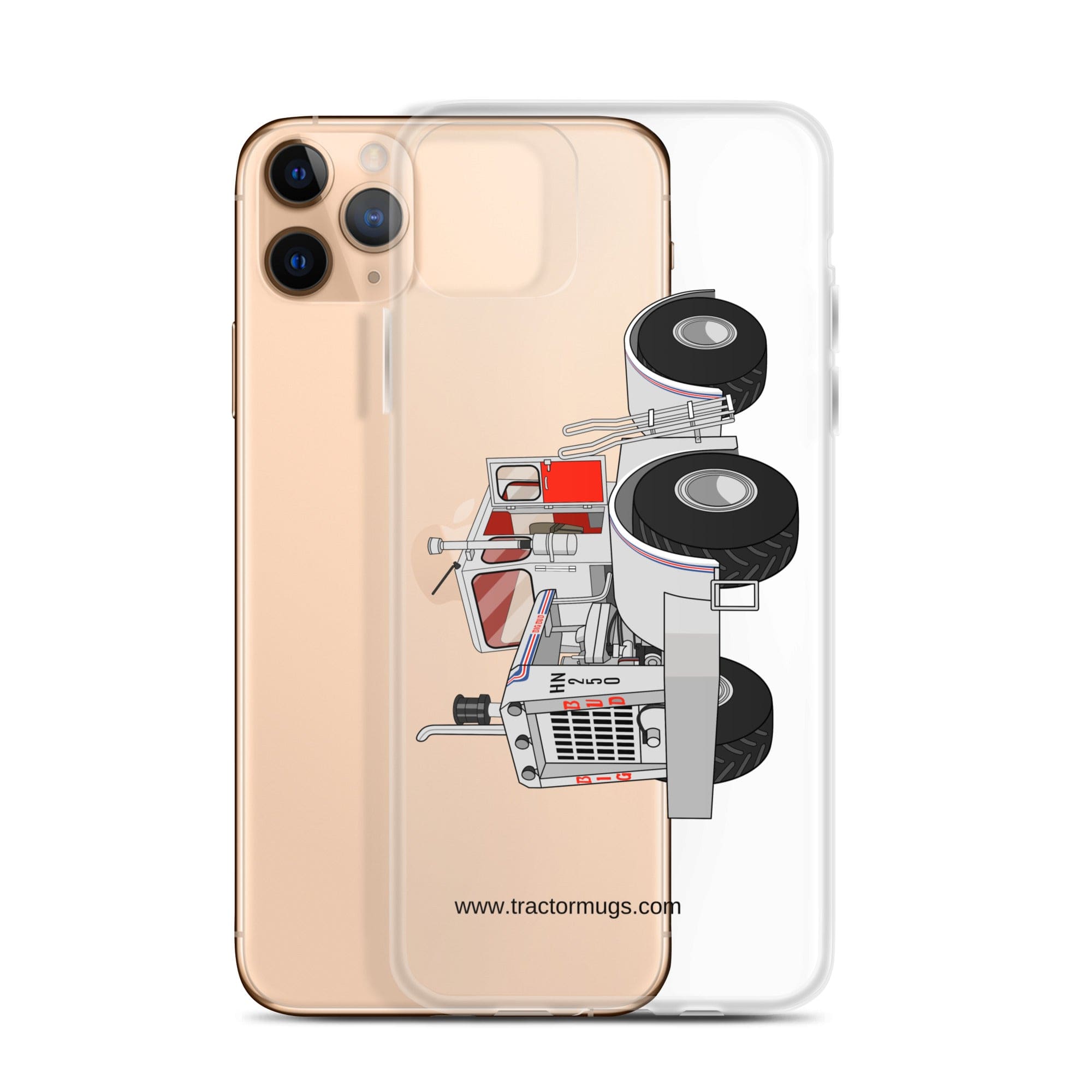 The Tractor Mugs Store Big Bud Tractor | Clear Case for iPhone® Quality Farmers Merch