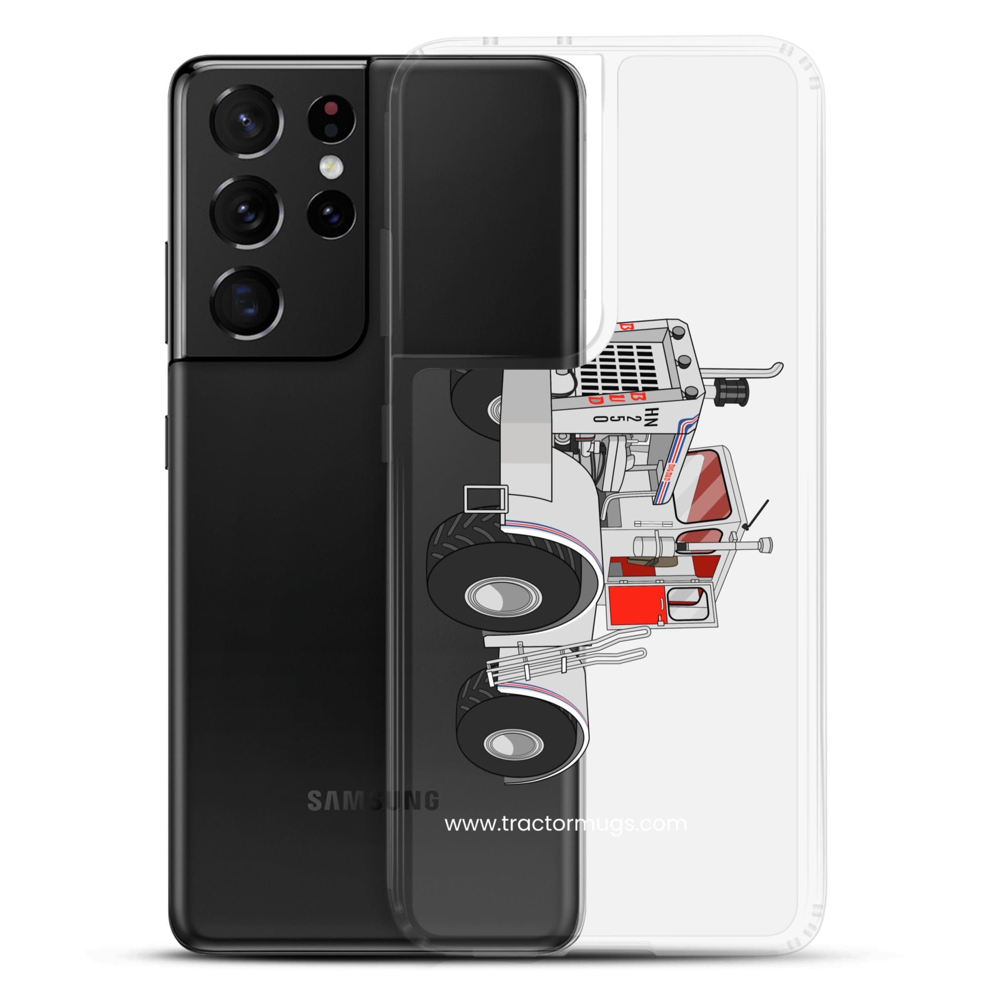 The Tractor Mugs Store Big Bud Tractor | Clear Case for Samsung® Quality Farmers Merch