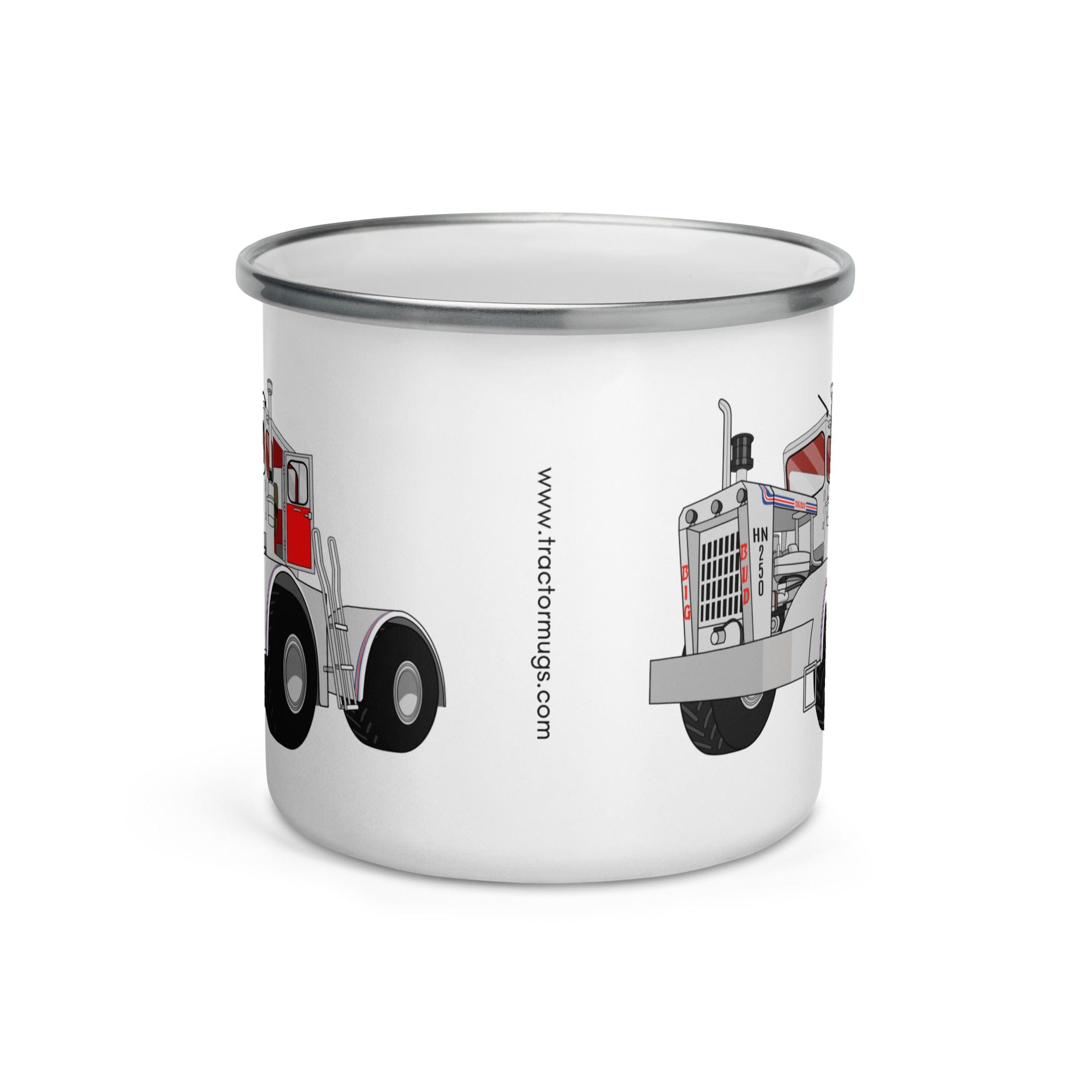 The Tractor Mugs Store Big Bud Tractor | Enamel Mug Quality Farmers Merch