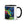 The Tractor Mugs Store Black / 11 oz Case 7250 Splash Art | Mug with Color Inside Quality Farmers Merch
