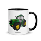 The Tractor Mugs Store Black / 11 oz John Deere 7820 | Mug with Color Inside Quality Farmers Merch