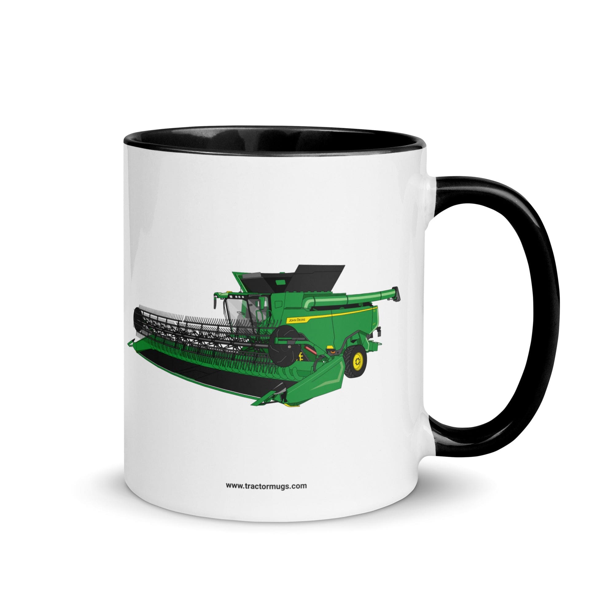 The Tractor Mugs Store Black / 11 oz John Deere X9 1100 Combine | Mug with Color Inside Quality Farmers Merch