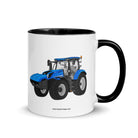 The Tractor Mugs Store Black / 11 oz New Holland T6 180 Methane | Mug with Color Inside Quality Farmers Merch