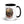 The Tractor Mugs Store Black / 15 oz Diesel Powered. Tea Fuelled | Mug with Color Inside Quality Farmers Merch