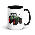 The Tractor Mugs Store Black / 15 oz Fendt 820 VArio TMS | Mug with Color Inside Quality Farmers Merch