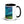 The Tractor Mugs Store Black / 15 oz Hereford Cow Splash Art | Mug with Color Inside Quality Farmers Merch