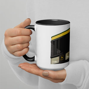 The Tractor Mugs Store Black / 15 oz John Deere 7810 Bonnet | Oil Painting Mug with Color Inside Quality Farmers Merch