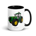 The Tractor Mugs Store Black / 15 oz John Deere 7820 | Mug with Color Inside Quality Farmers Merch