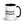 The Tractor Mugs Store Black Distracted by Tractors | 15 oz Mug with Color Inside Quality Farmers Merch