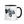The Tractor Mugs Store Black Ferguson TE 20 | Mug with Color Inside Quality Farmers Merch
