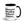 The Tractor Mugs Store Black Introverted But Willing To Discuss Tractors | 15 oz Mug with Color Inside Quality Farmers Merch