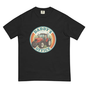 The Tractor Mugs Store Black Massey Ferguson 6480 DADDY'S OFFICE Retro | Unisex Premium T-shirt Quality Farmers Merch