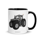 The Tractor Mugs Store Black Massey Ferguson 7726S Black Beauty | Mug with Color Inside Quality Farmers Merch