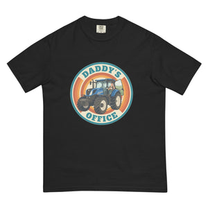 The Tractor Mugs Store Black New Holland T7.225 DADDY'S OFFICE Retro | Unisex Premium T-shirt Quality Farmers Merch