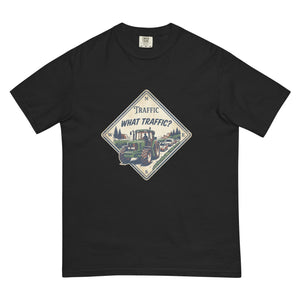 The Tractor Mugs Store Black / S John Deere 6930 TRAFFIC WHAT TRAFFIC? Heritage | Unisex Premium T-shirt Quality Farmers Merch