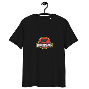 The Tractor Mugs Store Black / S Jurassic Farm | Unisex Organic Cotton Tee Quality Farmers Merch