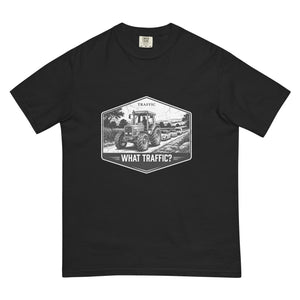 The Tractor Mugs Store Black / S Massey Ferguson 3075 TRAFFIC WHAT TRAFFIC? Moose | Unisex Premium T-shirt Quality Farmers Merch