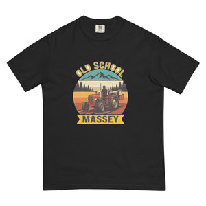 The Tractor Mugs Store Black / S Massey Ferguson 35X OLD SCHOOL MASSEY Outdoor | Unisex Premium T-shirt Quality Farmers Merch