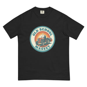 The Tractor Mugs Store Black / S Massey Ferguson 35X OLD SCHOOL MASSEY Retro | Unisex Premium T-shirt Quality Farmers Merch
