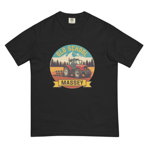 The Tractor Mugs Store Black / S Massey Ferguson 6480 OLD SCHOOL MASSEY Outdoor | Unisex Premium T-shirt Quality Farmers Merch