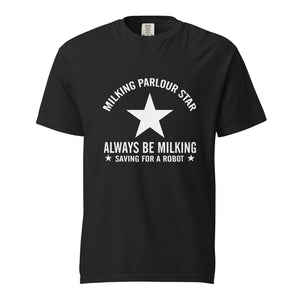 The Tractor Mugs Store Black / S Milking Parlor Star | Unisex Premium T-Shirt Quality Farmers Merch