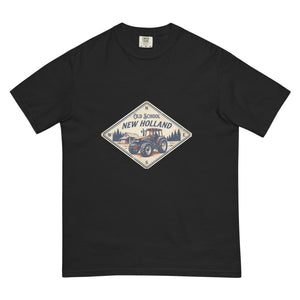 The Tractor Mugs Store Black / S New Holland TM 135 OLD SCHOOL NEW HOLLAND Heritage | Unisex Premium T-shirt Quality Farmers Merch