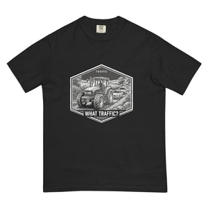 The Tractor Mugs Store Black / S New Holland TM 135 TRAFFIC WHAT TRAFFIC? Moose | Unisex Premium T-shirt Quality Farmers Merch