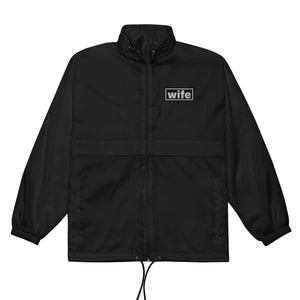 The Tractor Mugs Store Black / S Oasis Style Wife Windbreaker | Unisex Embroidered Quality Farmers Merch