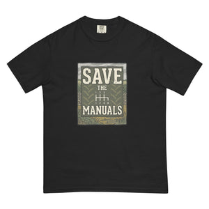 The Tractor Mugs Store Black / S Save The Manuals | Unisex Premium T-shirt Quality Farmers Merch