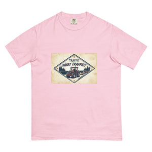 The Tractor Mugs Store Blossom / S John Deere 7810 TRAFFIC WHAT TRAFFIC? Heritage | Unisex Premium T-shirt Quality Farmers Merch