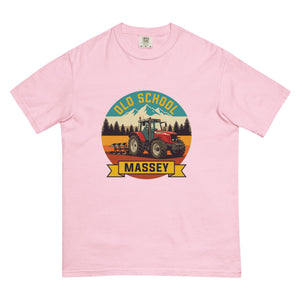 The Tractor Mugs Store Blossom / S Massey Ferguson 6480 OLD SCHOOL MASSEY Outdoor | Unisex Premium T-shirt Quality Farmers Merch