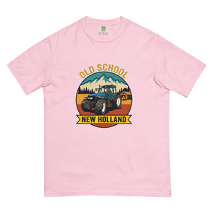 The Tractor Mugs Store Blossom / S New Holland TM 155 OLD SCHOOL NEW HOLLAND Outdoor | Unisex Premium T-shirt Quality Farmers Merch