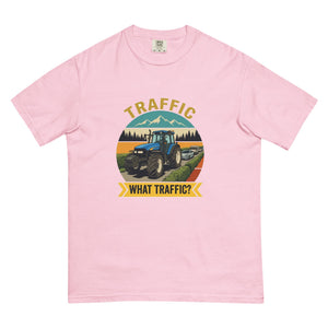 The Tractor Mugs Store Blossom / S New Holland TM 155 TRAFFIC WHAT TRAFFIC? Outdoor | Unisex Premium T-shirt Quality Farmers Merch