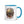 The Tractor Mugs Store Blue / 11 oz Diesel Powered. Tea Fuelled | Mug with Color Inside Quality Farmers Merch
