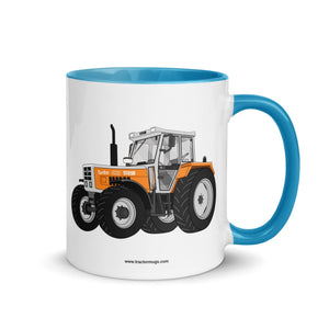 The Tractor Mugs Store Blue / 11 oz Steyr SK 8130 Kommunal | Mug with Color Inside Quality Farmers Merch