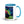The Tractor Mugs Store Blue / 15 oz Case 7250 Splash Art | Mug with Color Inside Quality Farmers Merch