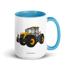 The Tractor Mugs Store Blue / 15 oz JCB Fastrac 4220 Icon | Mug with Color Inside Quality Farmers Merch
