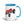 The Tractor Mugs Store Blue / 15 oz Massey-Ferguson 65 Mark II | Mug with Color Inside Quality Farmers Merch