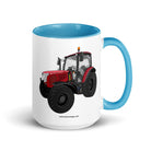The Tractor Mugs Store Blue / 15 oz McCormick X5 120 | Mug with Color Inside Quality Farmers Merch