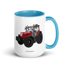 The Tractor Mugs Store Blue / 15 oz McCormick X6 414 | Mug with Color Inside Quality Farmers Merch