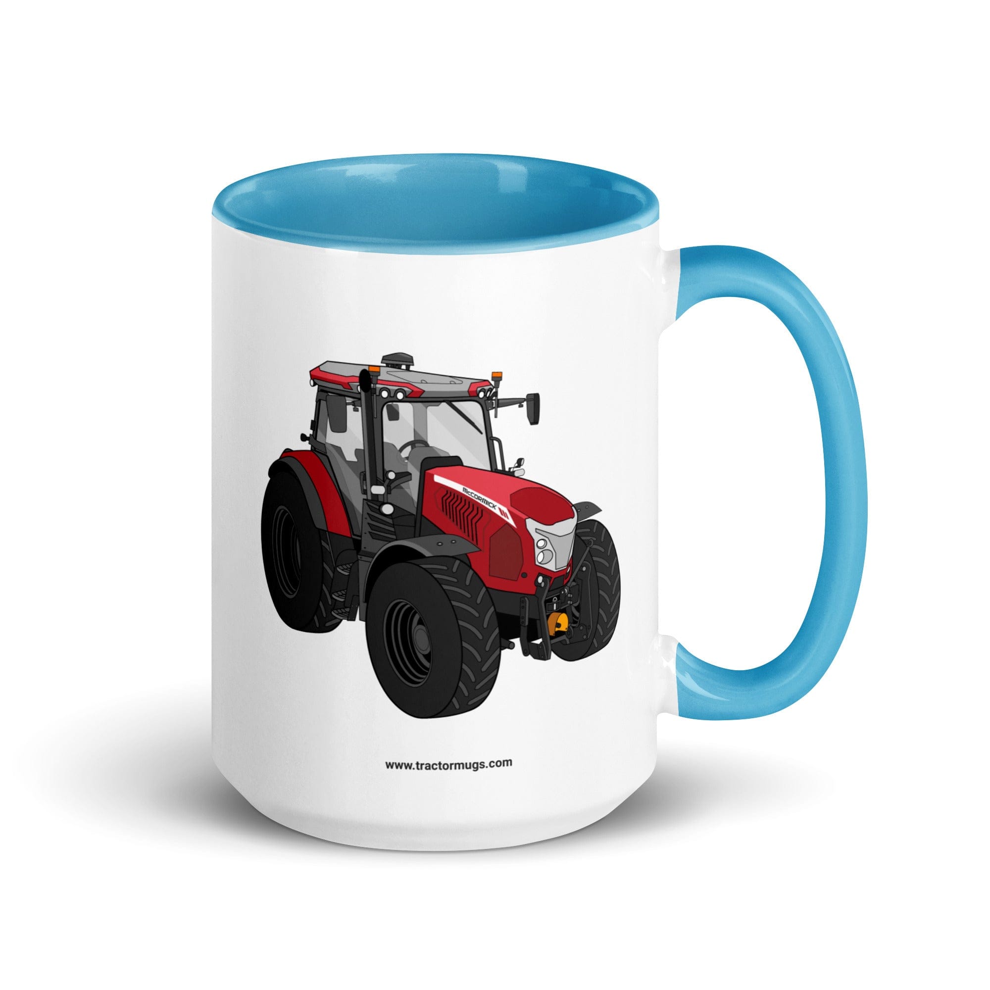 The Tractor Mugs Store Blue / 15 oz McCormick X6 Vt Drive | Mug with Color Inside Quality Farmers Merch