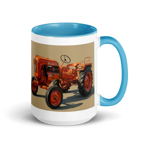 The Tractor Mugs Store Blue / 15 oz Porsche Diesel A111 Oil Painting | Mug with Color Inside Quality Farmers Merch