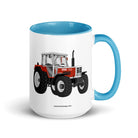 The Tractor Mugs Store Blue / 15 oz Steyr 8130 | Mug with Color Inside Quality Farmers Merch