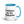 The Tractor Mugs Store Blue Combines Are the Destination | 15 oz Mug with Color Inside Quality Farmers Merch